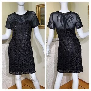 Decode 1.8 LBD Lace & Sequin 50’s Style Dress